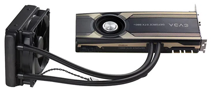 EVGA GeForce GTX 980 Ti Hybrid. (Image Source: EVGA)