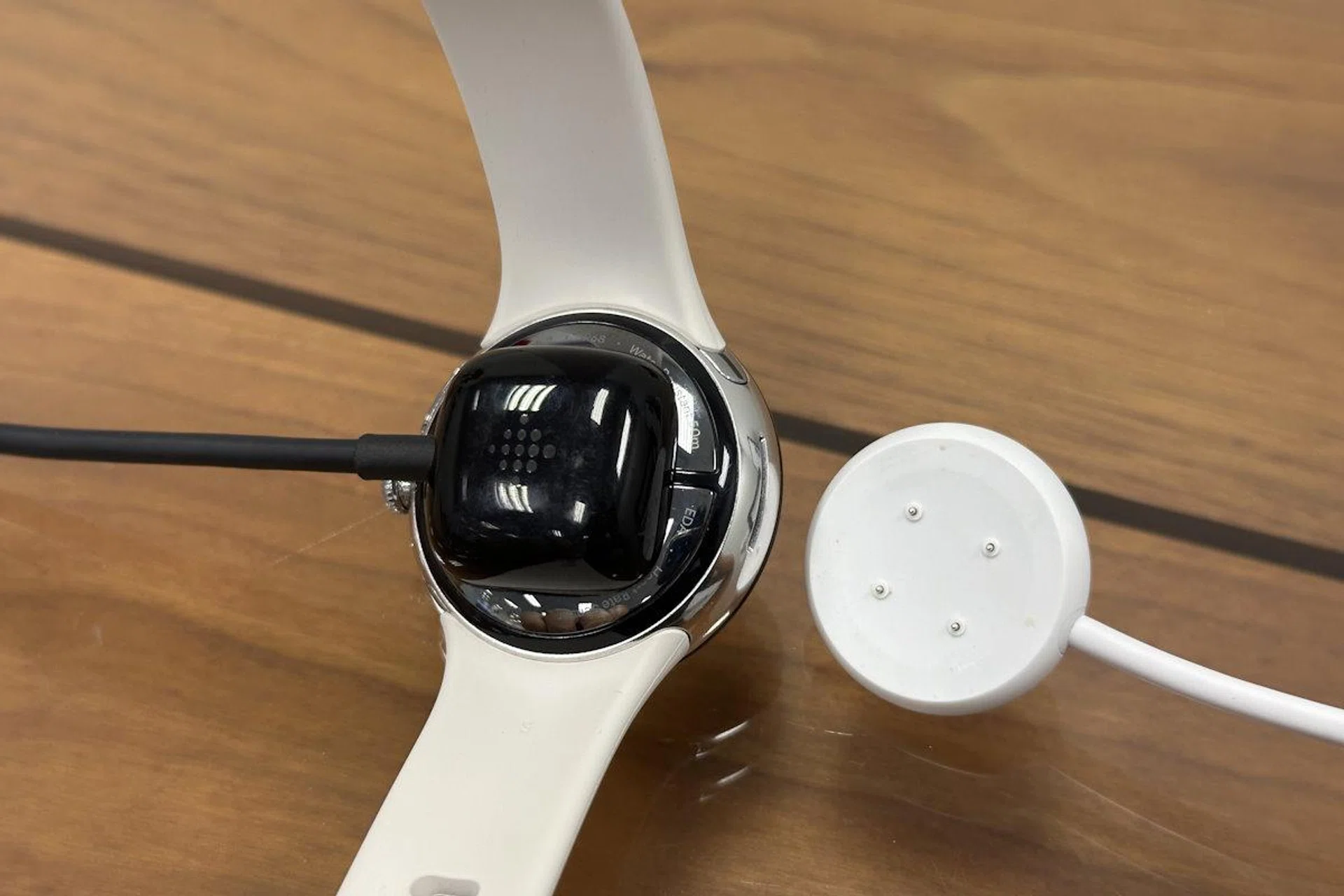 Case in point: The Fitbit Sense charging cable actually works on the Pixel Watch 2.