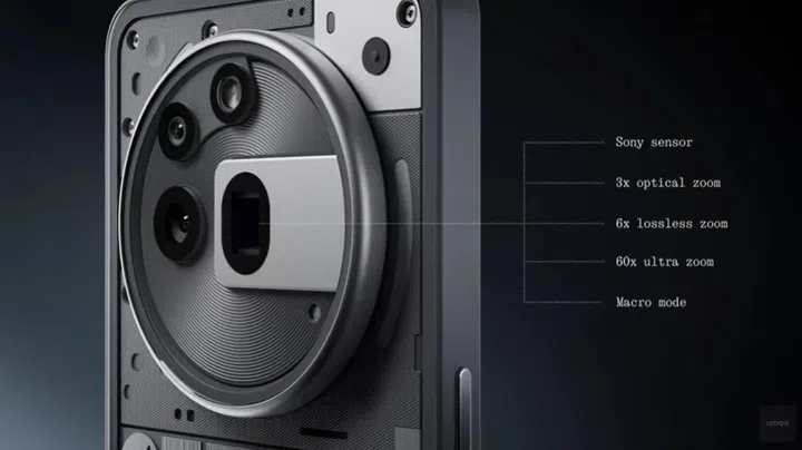 Nothing Phone 3(a) rear cameras. Image: Nothing.