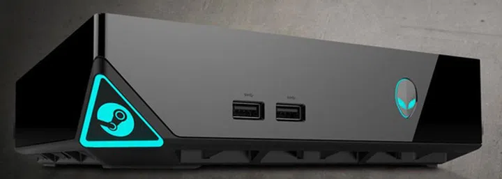The Alienware Steam Machine (pictured) is just one of the many different machines.