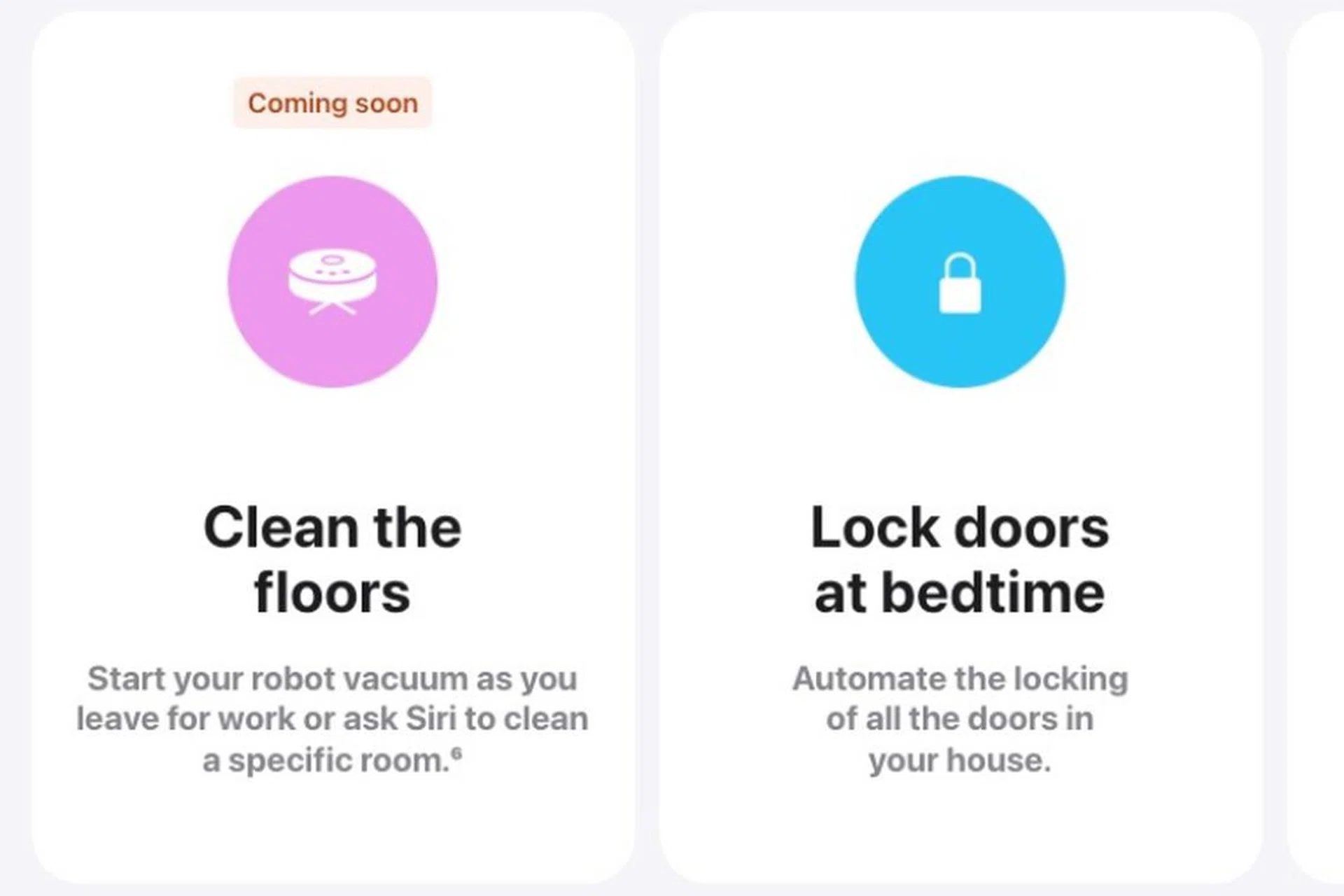 The feature to control robot vacuums with Siri will only be available in early 2025.
