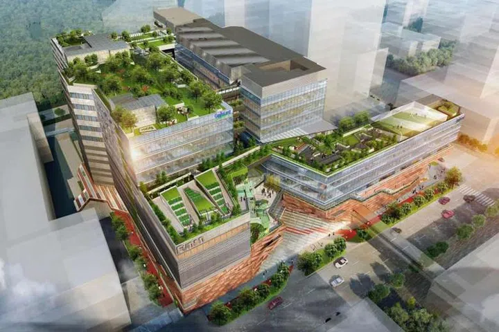 Funan will feature a 4,000 sq ft urban farm, where the public can learn more about the origins of their food and adopt a plot to grow their own produce.PHOTO: CAPITALAND