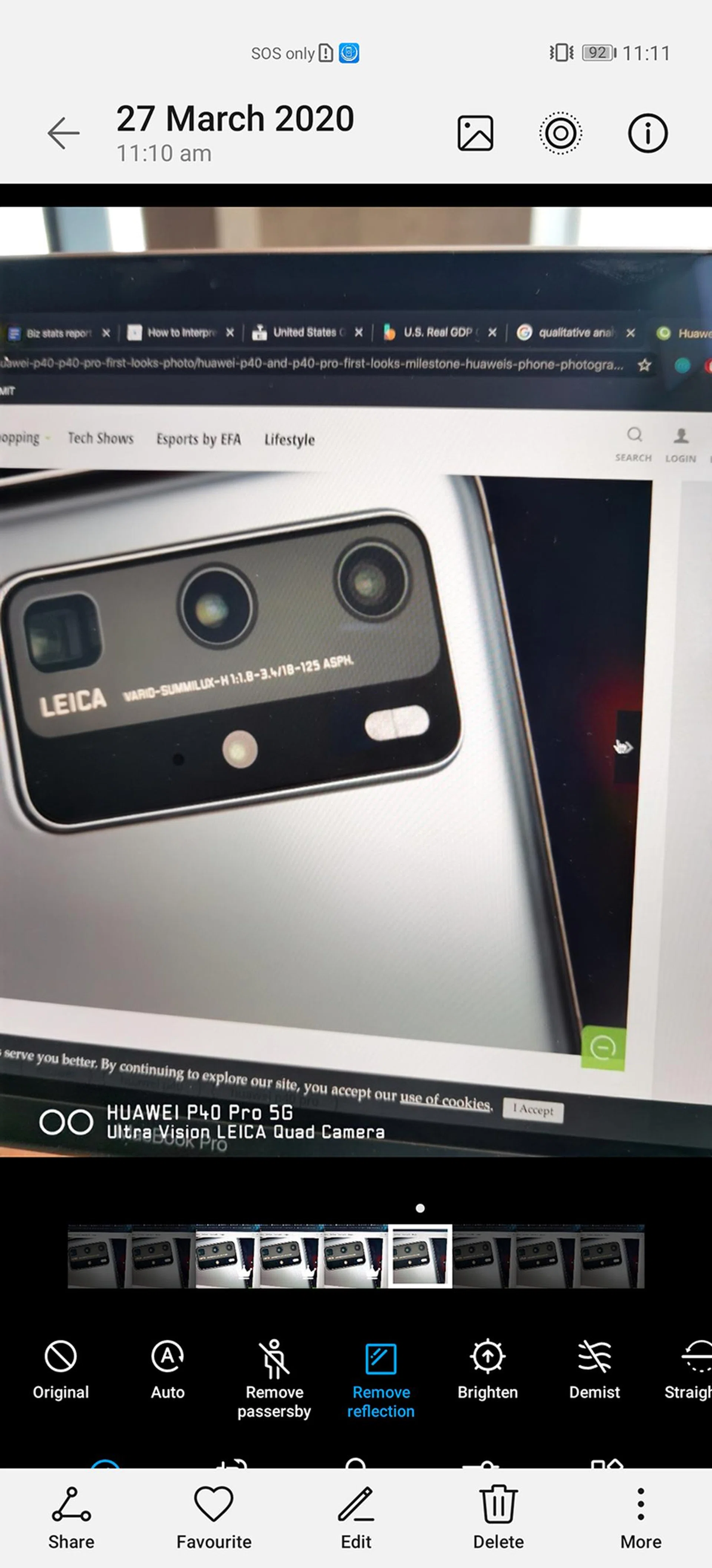 After AI Remove Reflection.