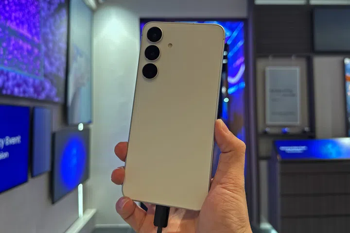 Samsung Galaxy S25 FE rear.