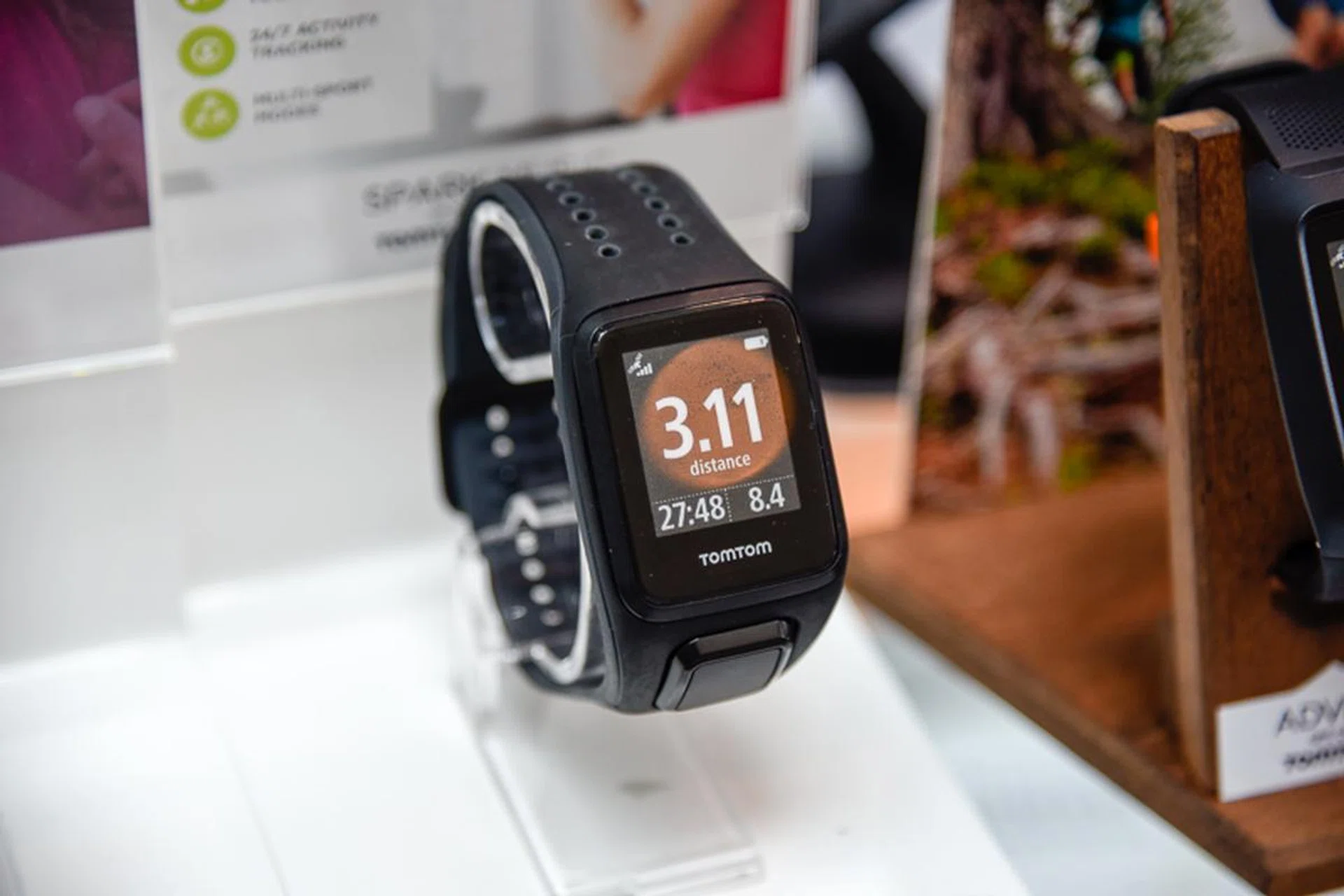The basic Spark fitness tracker does activity tracking, GPS tracking, has multi-sport modes and automatic sleep tracking, at S$149 (U.P. S$249). It comes in variants, the Spark Cardio has a built-in heart monitor (S$199, U.P. S$329), the Spark Music can play over 500 songs (S$229, U.P. S$329), the Cardio+Music comes with all features (S$249, U.P. S$399).