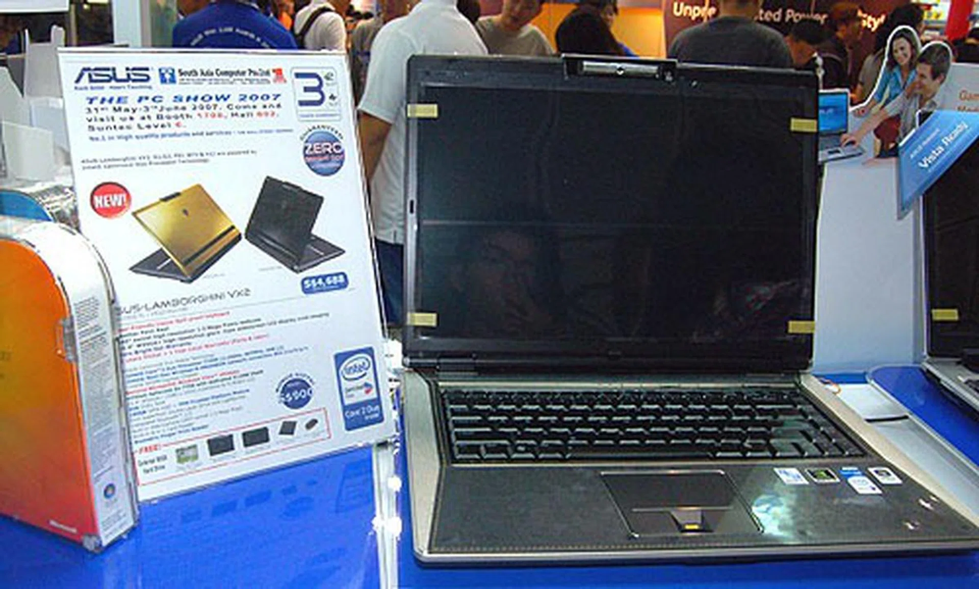  At the pinnacle of ASUS' notebook offerings is the new Lamborghini VX2 with the latest specs and a killer design. $4688 is the entry price for one of these luxurious notebooks.  