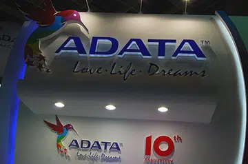ADATA's business revolves around flash memory, from USB flash drives to solid-state drives. 