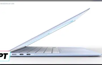 Screenshot taken from Front Page Tech's YouTube video "Apple's M2 MacBook Air - COLOURS ARE BACK! EXCLUSIVE LEAK!"