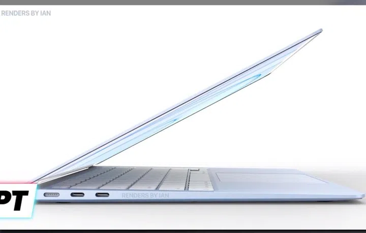 Screenshot taken from Front Page Tech's YouTube video "Apple's M2 MacBook Air - COLOURS ARE BACK! EXCLUSIVE LEAK!