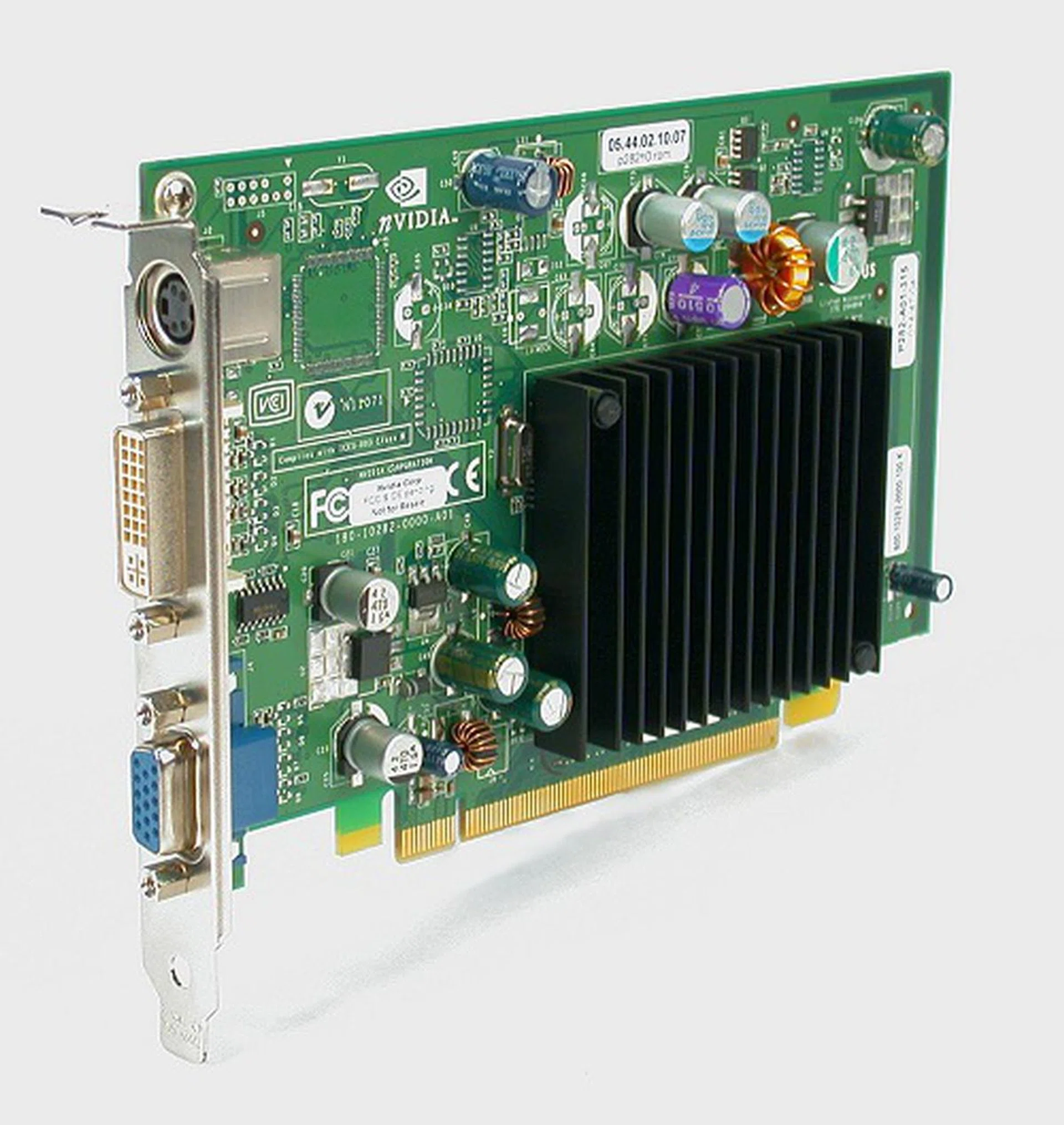 The NVIDIA GeForce 6200 with TurboCache Technology.