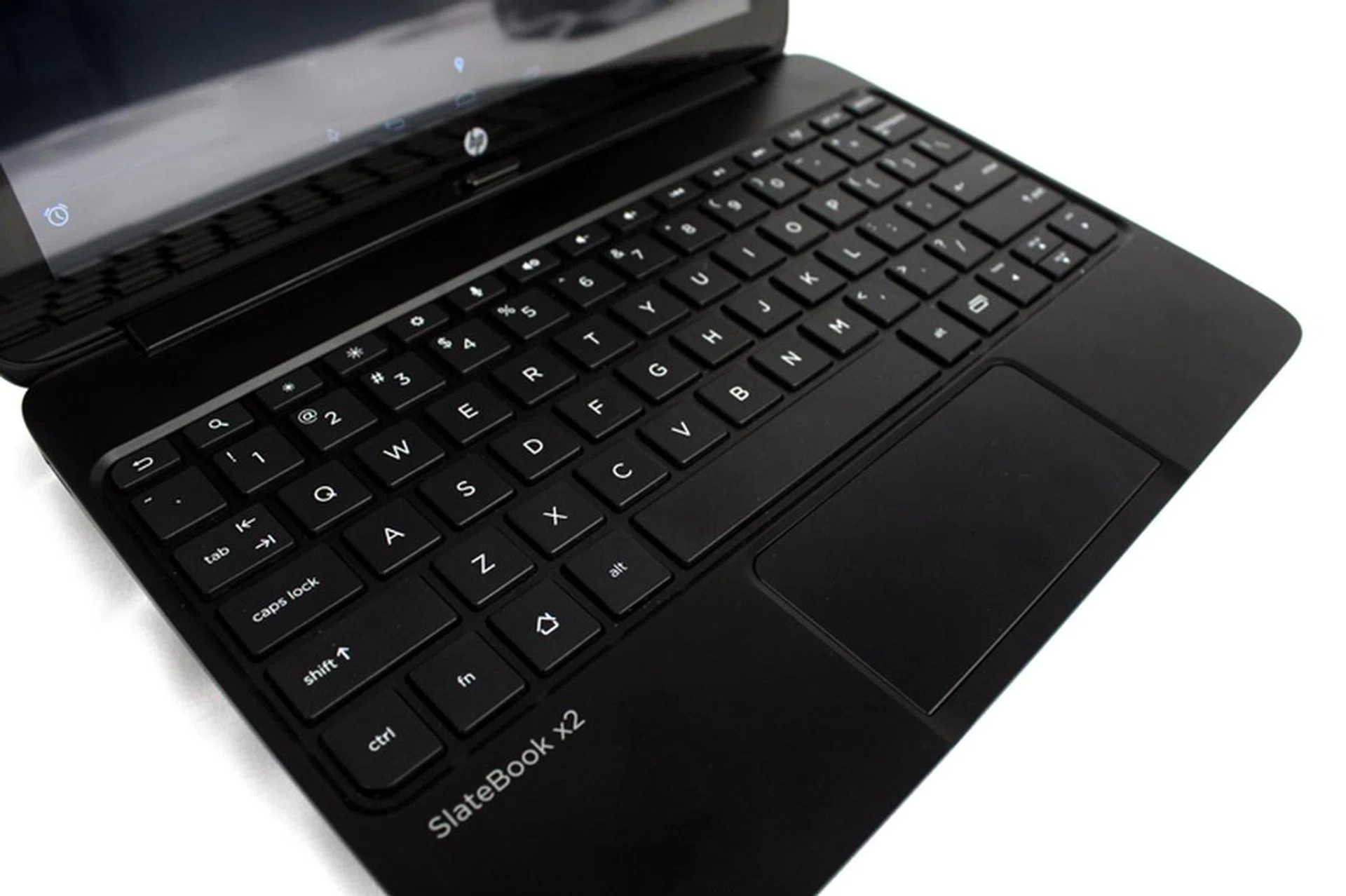 The keyboard and trackpad are actually quite good, and definitely the highlights of the Slatebook x2. However, the Android OS sees little use of the trackad as it doesn't support many of the Windows-related mouse/trackpad functions.