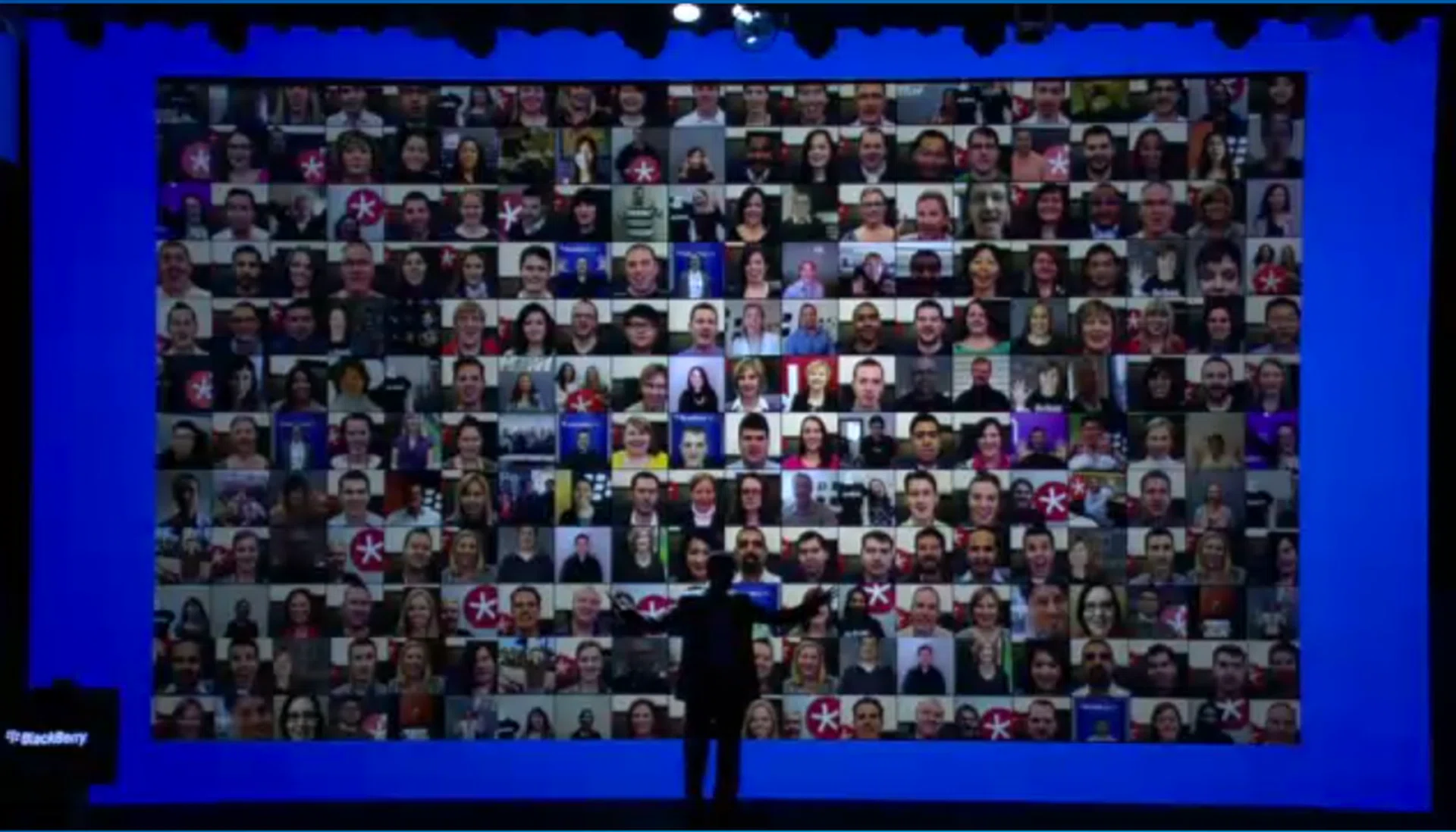 BlackBerry employees counting down to the official launch of the BlackBerry 10 devices.