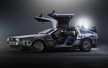 The DeLorean DMC-12 looked cool in the movie, but it was a dud to drive. Image source: Wikipedia.