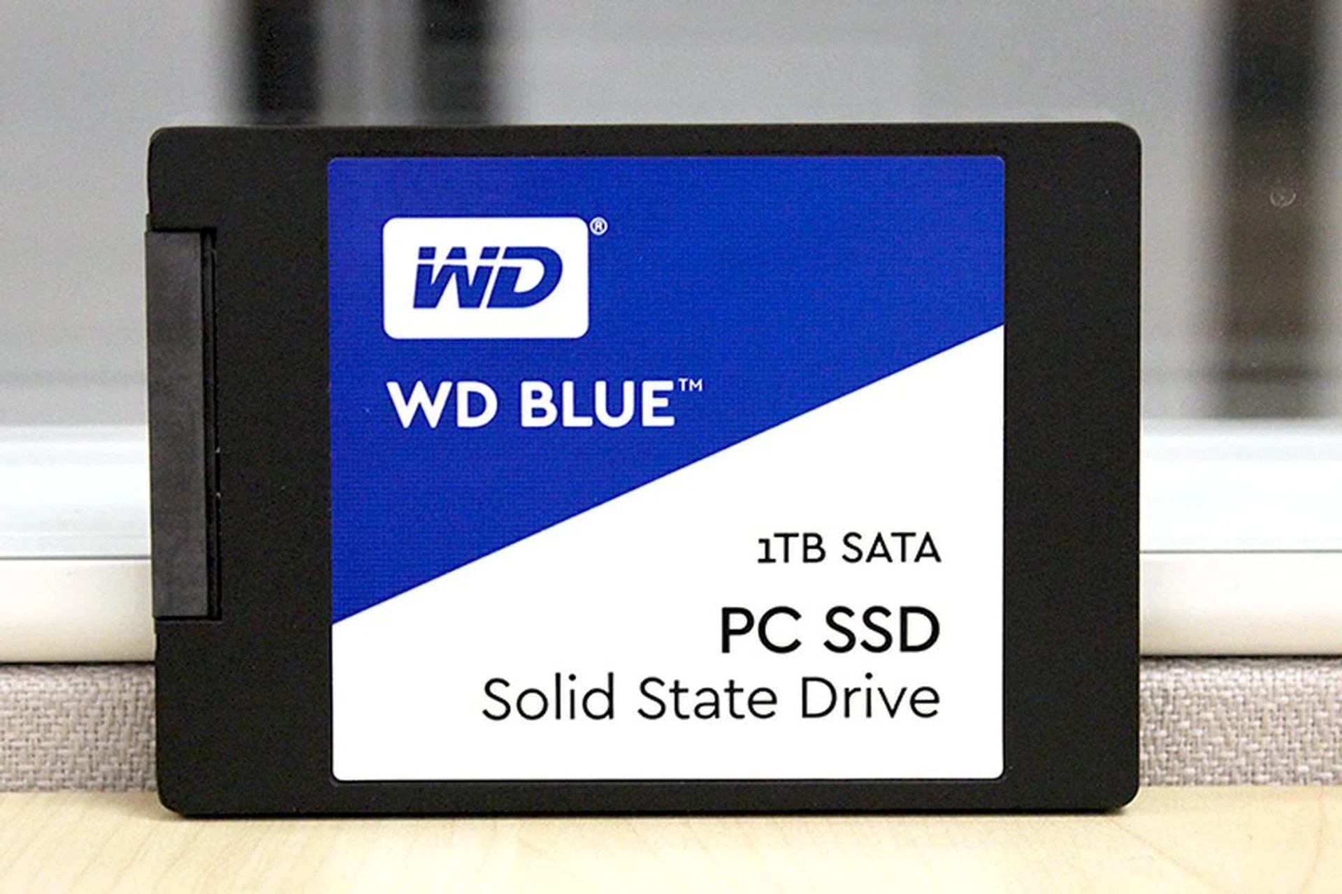 The WD Blue SSD is one of Western Digital's first consumer SSDs.