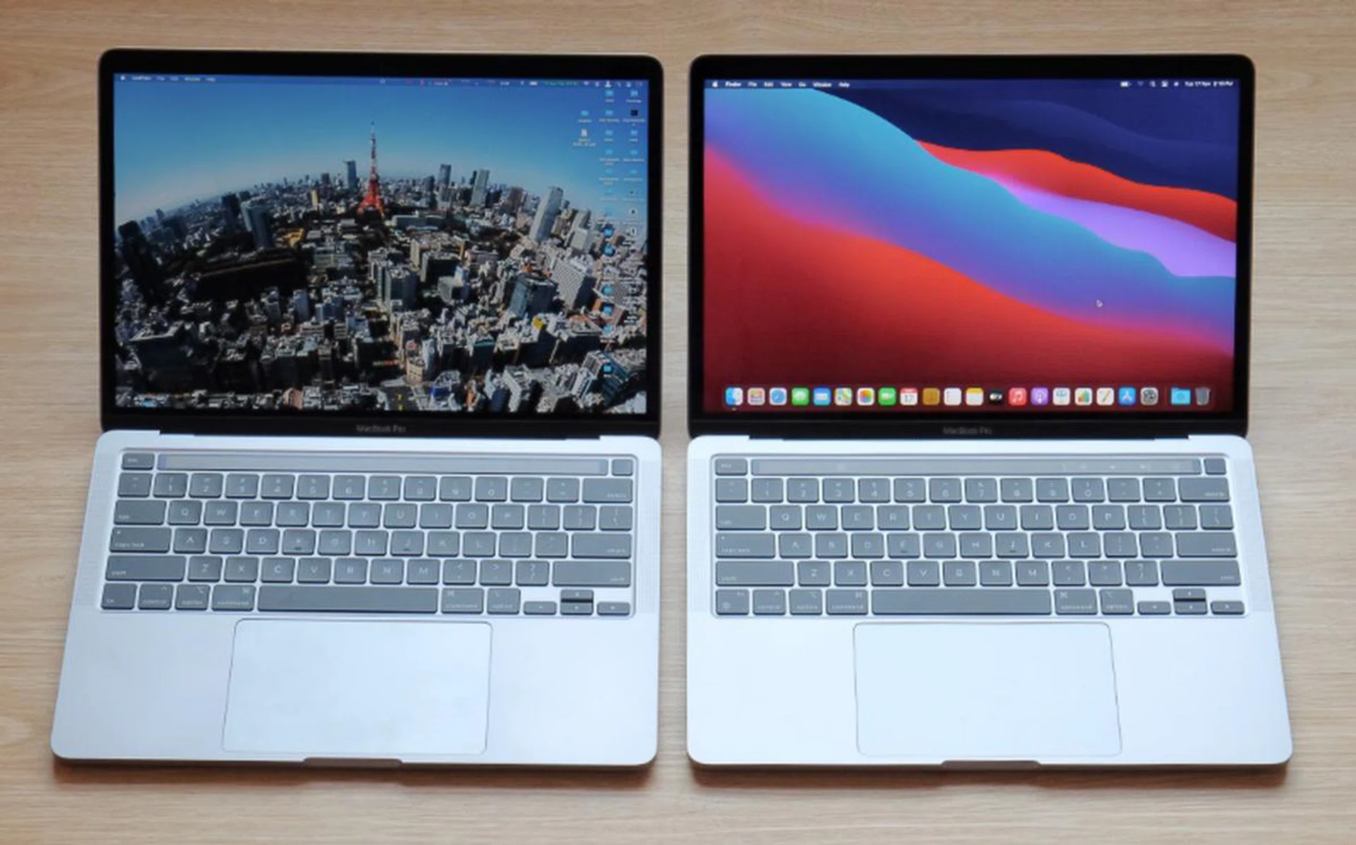 There's no contest the new M1 13-inch MacBook Pro is in a completely different league of performance compared to the Intel 13-inch MacBook Pro.
