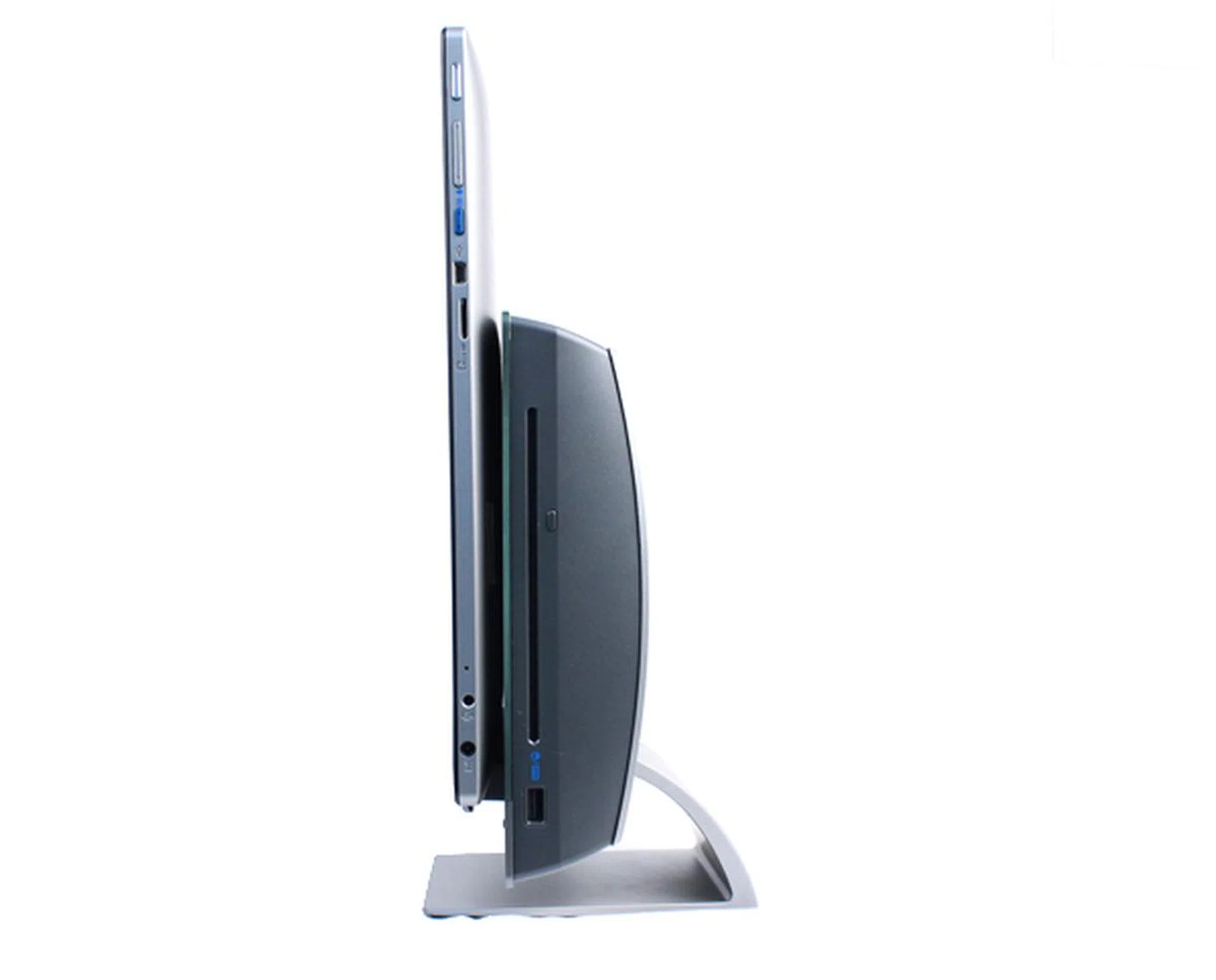 The display / tablet is super slim, but the PC station is pretty bulky and thick.
