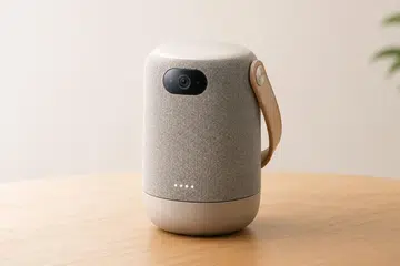 Concept render of OpenAI’s rumoured portable smart speaker.