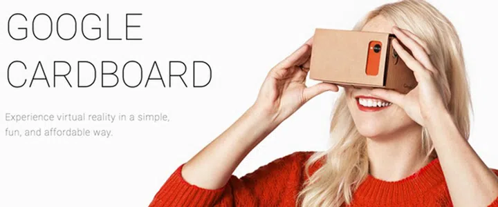 You can get pre-made Google Cardboard sets easily on Ebay and online retailers like Amazon if you don't want to make your own.