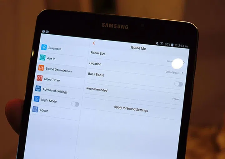 The Sonica app makes it easy to manage your Sonica speakers.