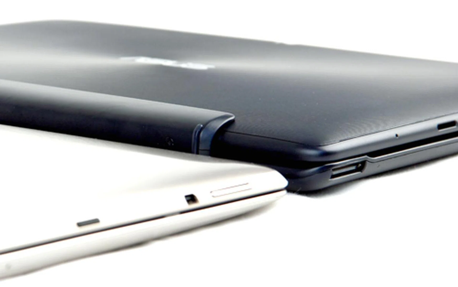Both the TF300 tablet and dock are thicker than the the TF201. That's why the difference in thickness from the TF201 seems to be amplified when put together. 