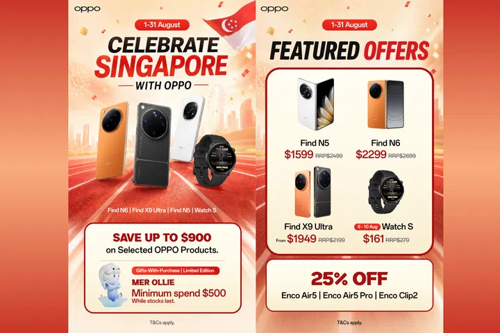 OPPO Singapore Merlion Ollie National Day