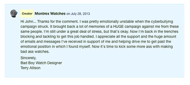 Yeah! Let's make some watches!