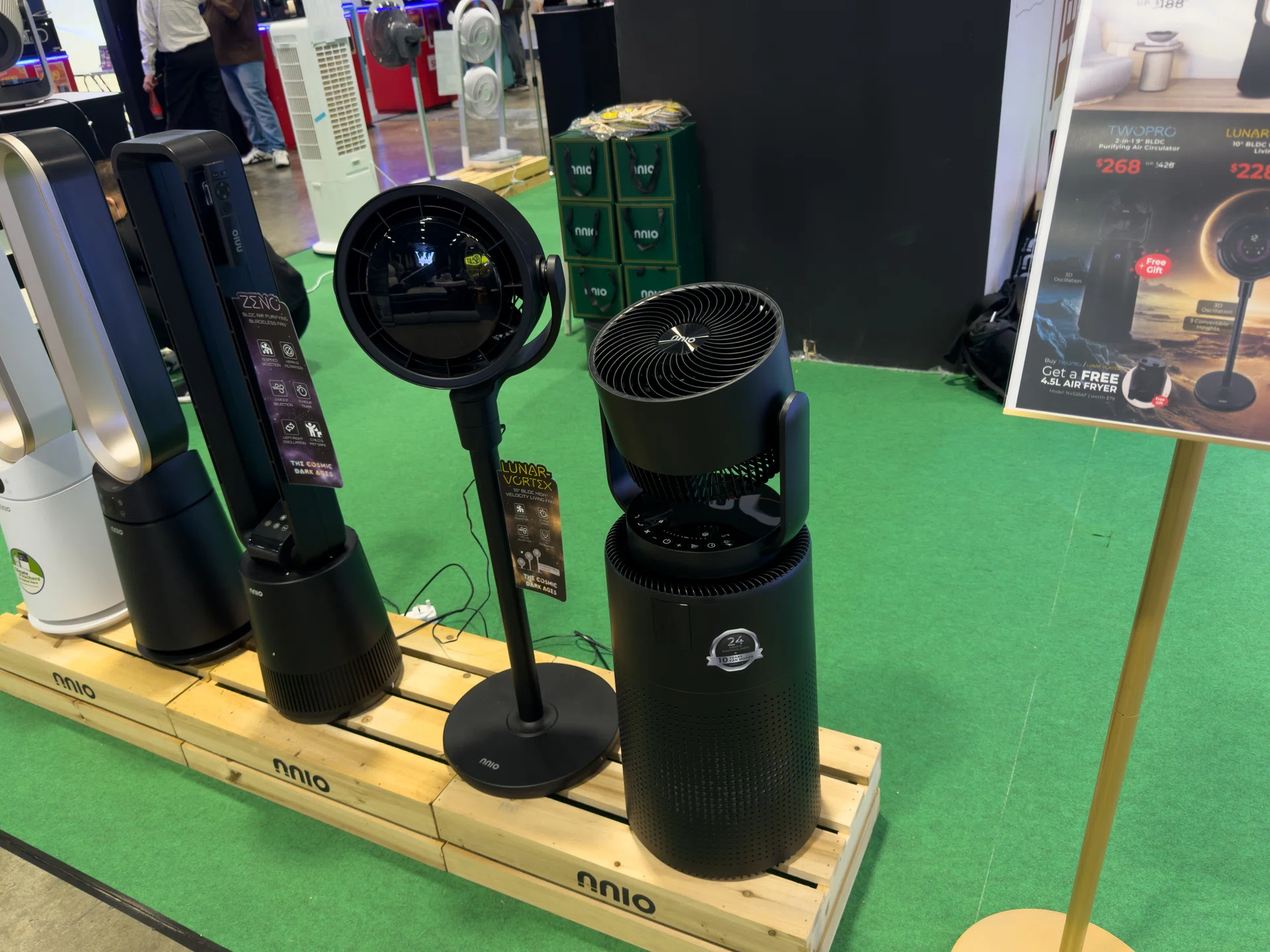 NNIO TwoPro 2-in-1 Purifying Air Circulator