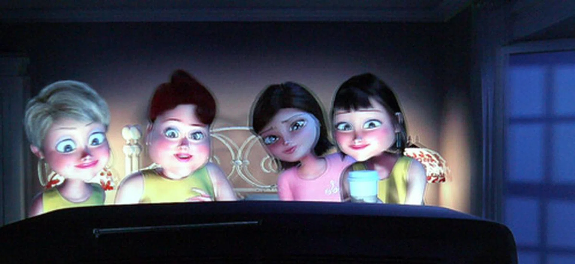 The Quattron stamps home its point with laudable 3D depth and detail. However, niggling crosstalk issues are still a bane as observed on one the earlier scenes on Monsters vs Aliens.