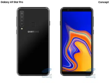 Concept render of the upcoming Samsung Galaxy A9. <br>Image source: AllAboutSamsung