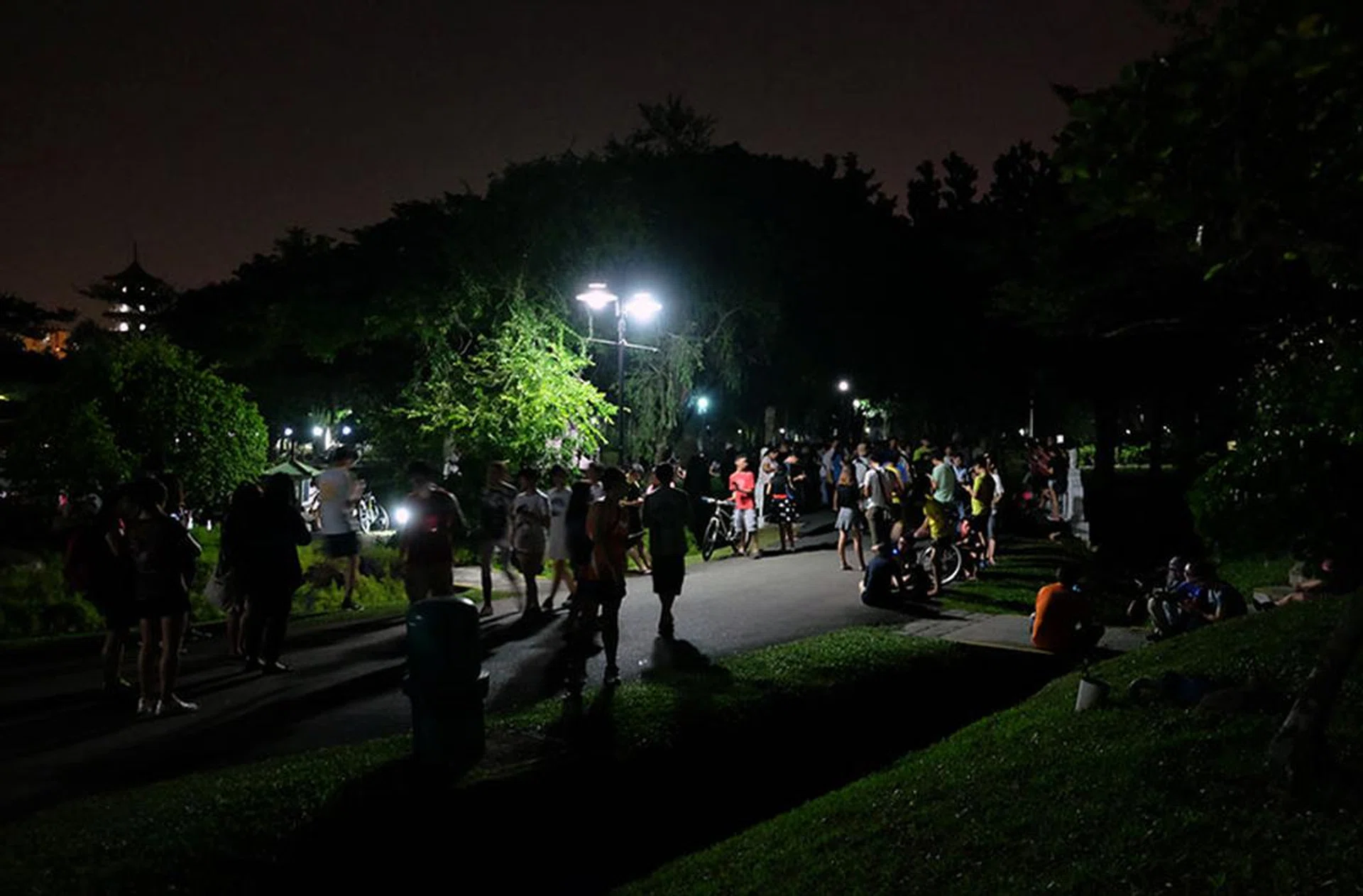 Work's over, time to go farm Magikarps at the Chinese Garden.