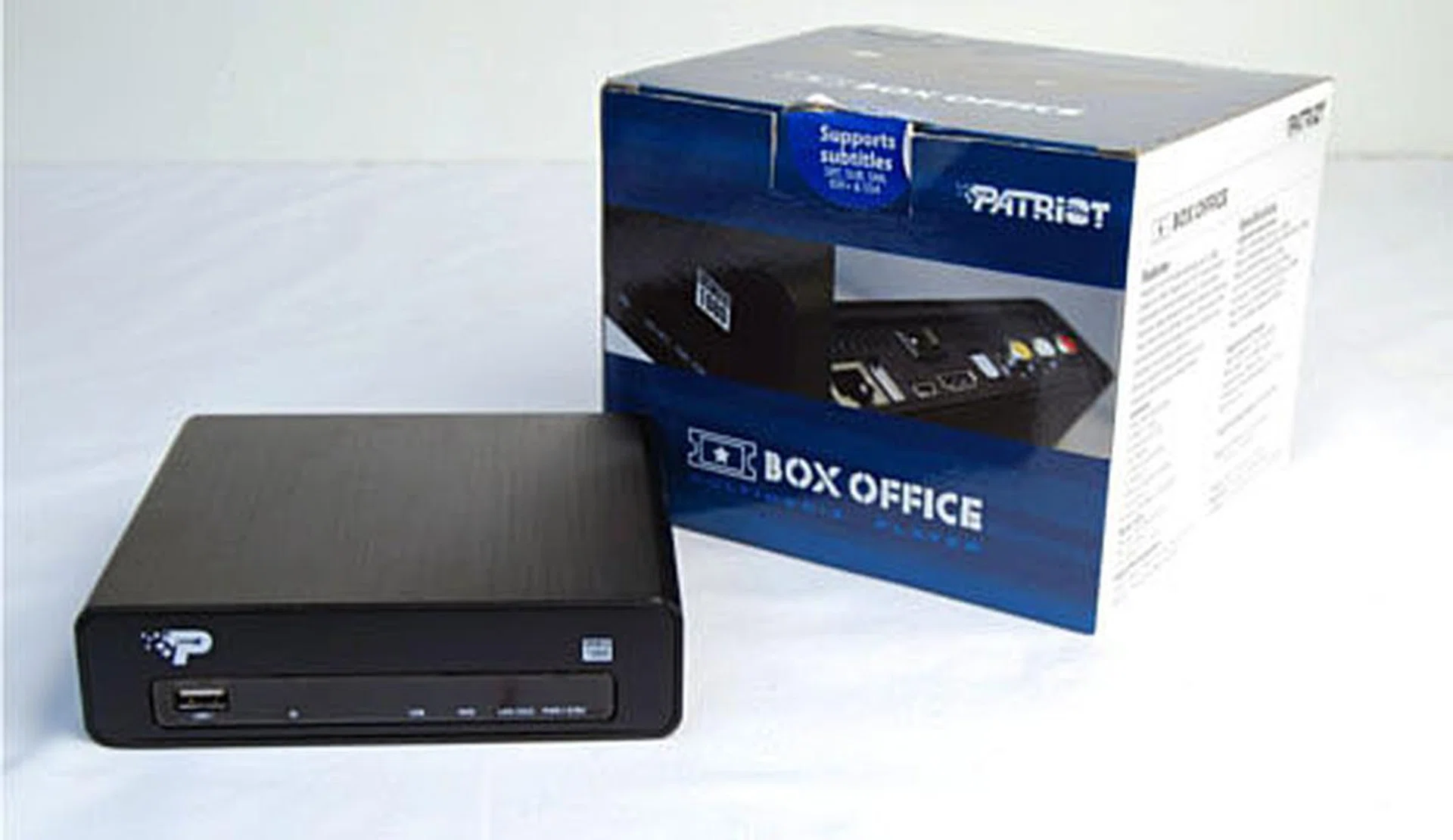 The Patriot Box Office Media Player.