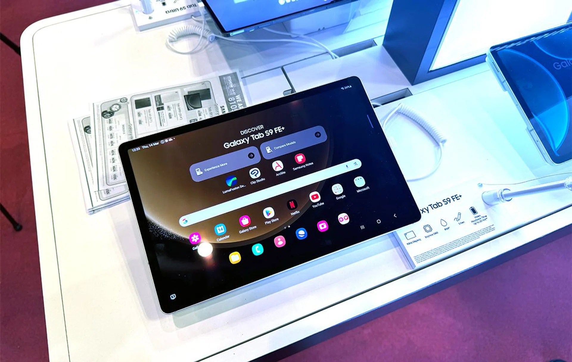 Samsung Galaxy Tab S9 FE+.