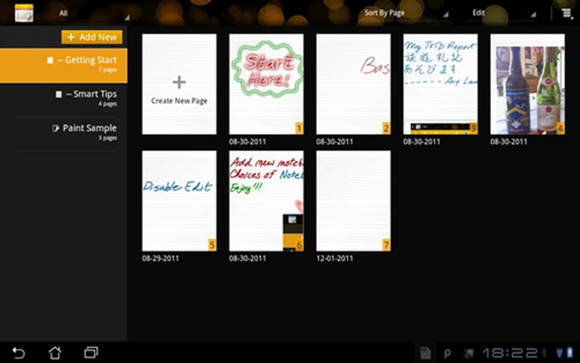 ASUS adds yet another useful app called SuperNote. It is a fingertip note taker that allows you to scribble notes using your fingers.