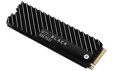 The WD Black SN750 NVMe SSD. (Image source: Western Digital)