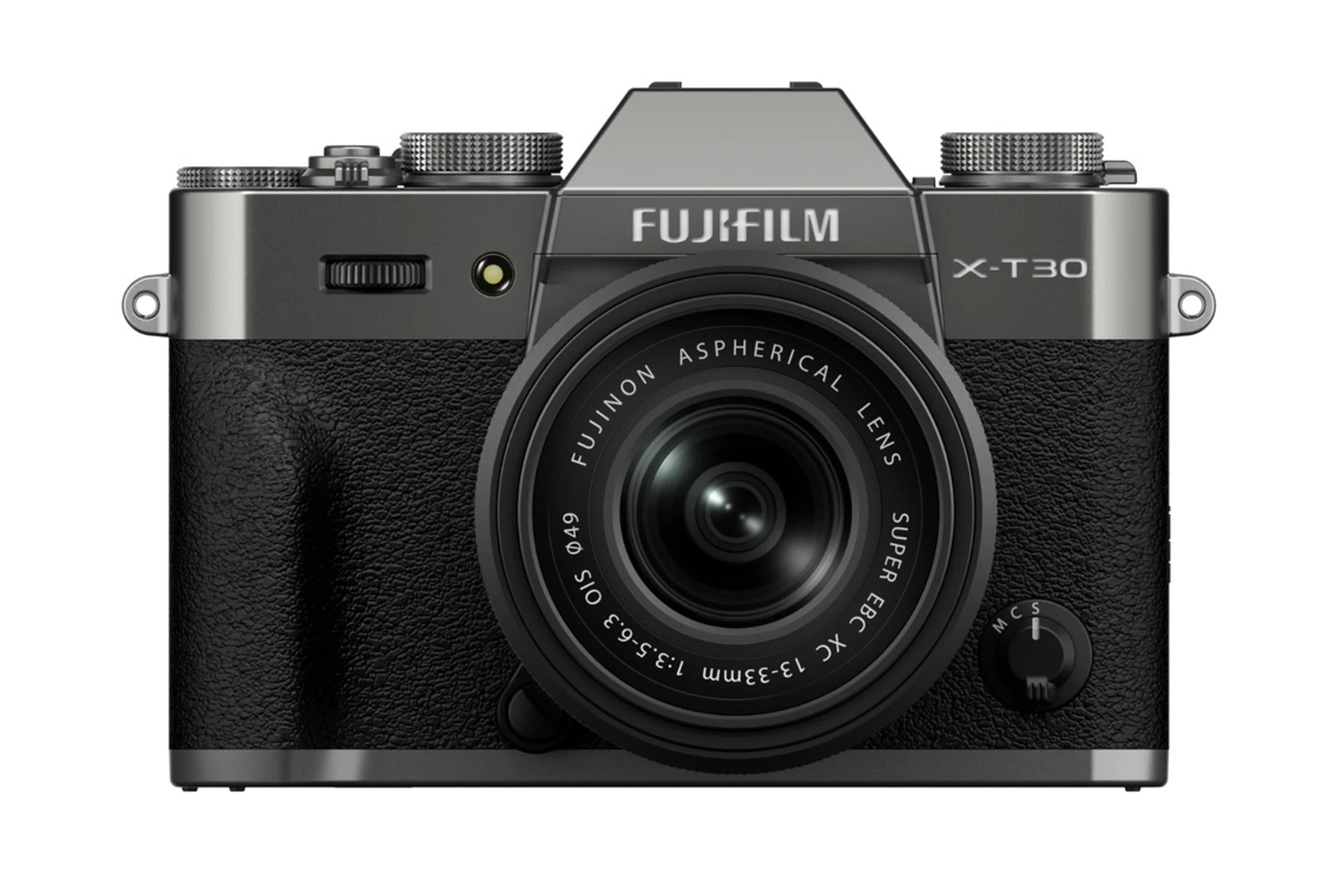 The Fujifilm X-T30 III in Charcoal Silver. 