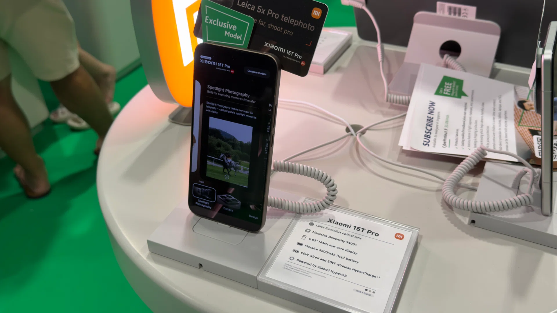 Xiaomi 15T Pro, StarHub booth (8105), Level 4