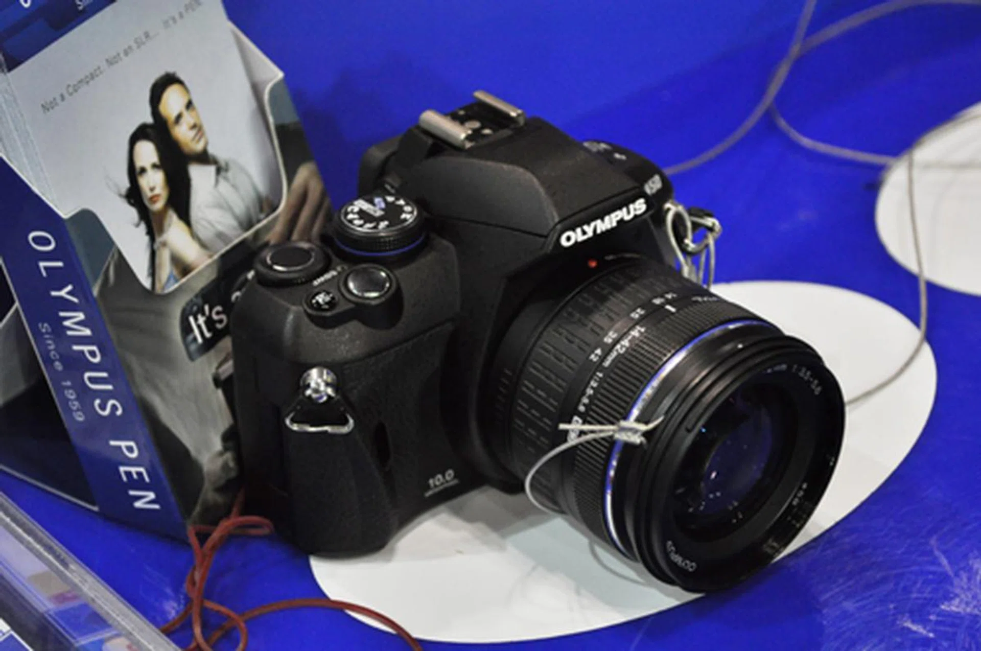 This E-450 twin lens kit is Olympus' DSLR star buy. For $1048 you get the camera body with a 28-84mm and an 80-300mm lens.