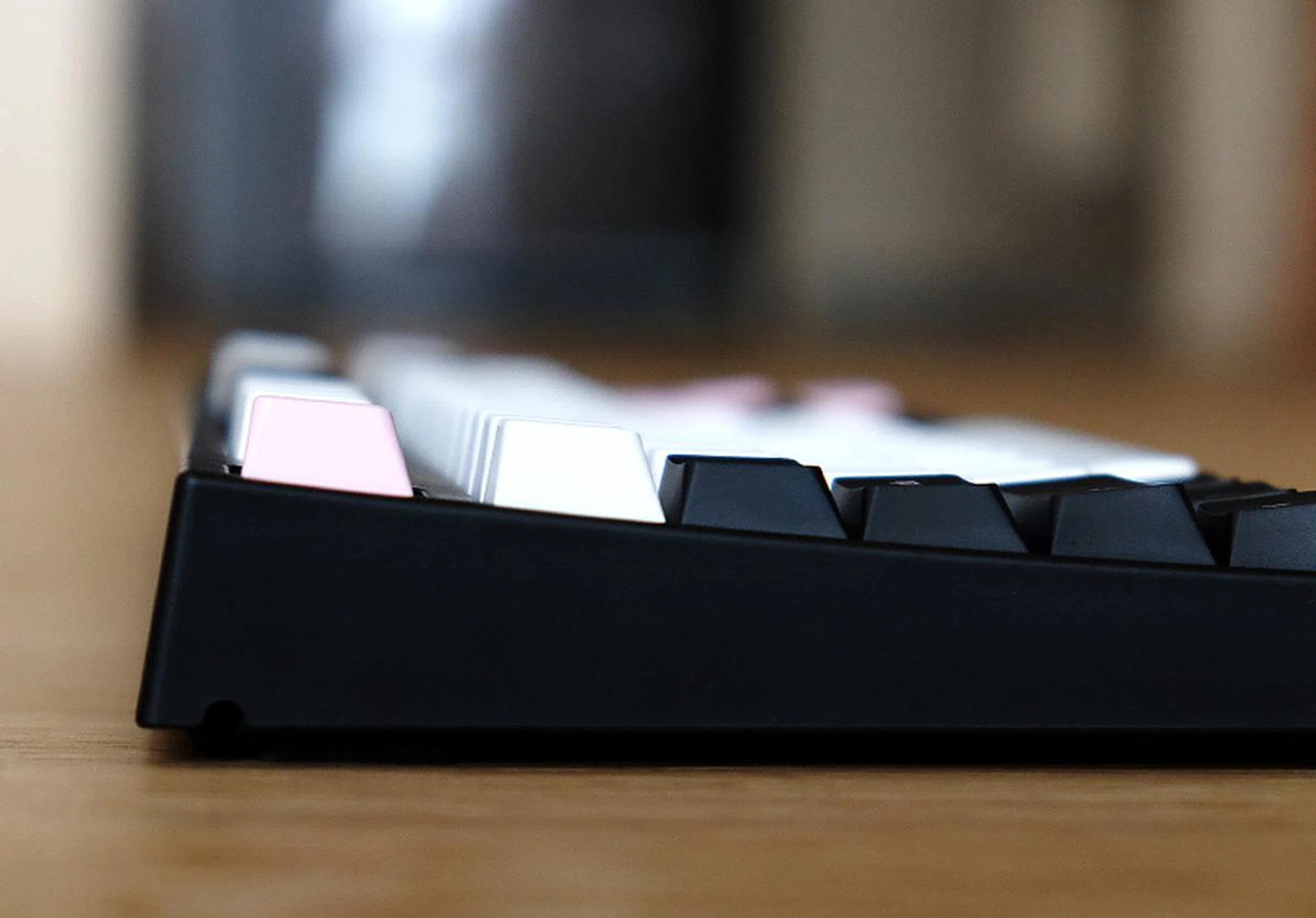 The board is naturally angled.