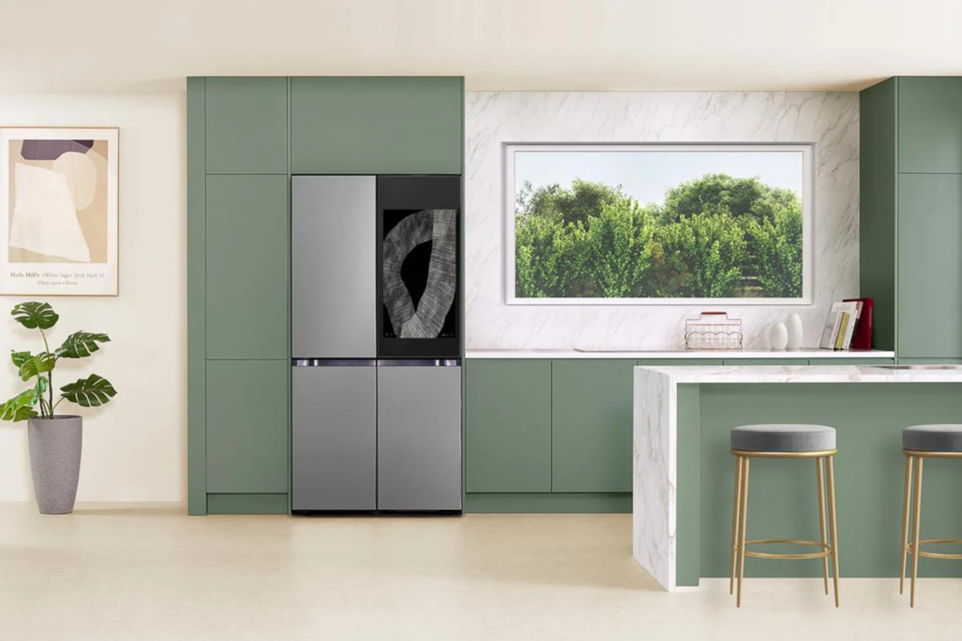 Samsung 2024 Bespoke 4-Door Flex Refrigerator with AI Family Hub+. Source: Samsung.