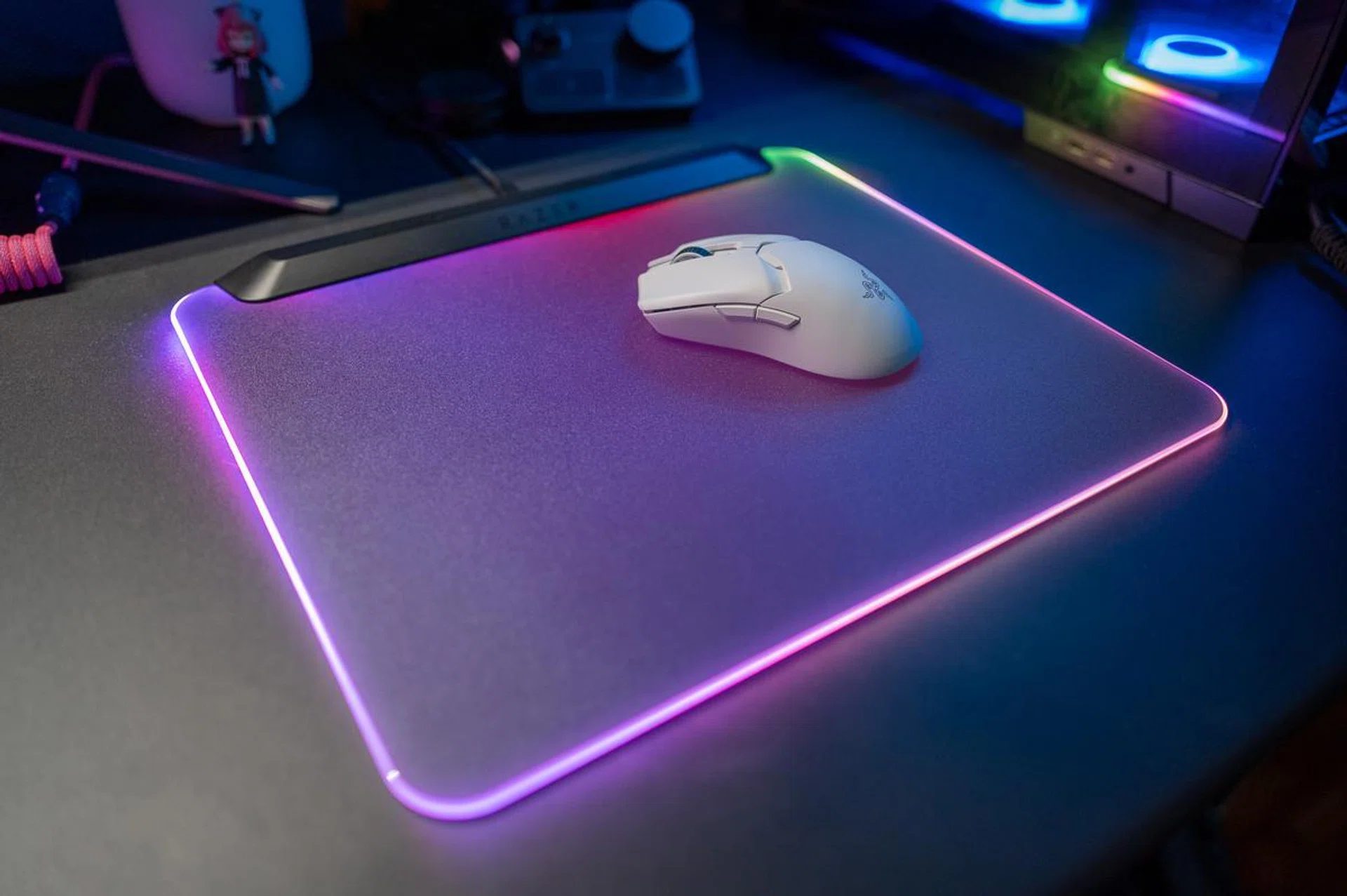 Having more RGB on your desk isn't silly at all.