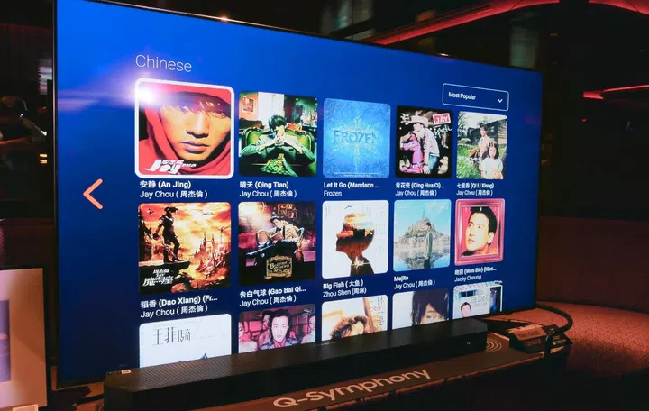 You can get a few months free subscription to a karaoke service. Photo: HWZ.