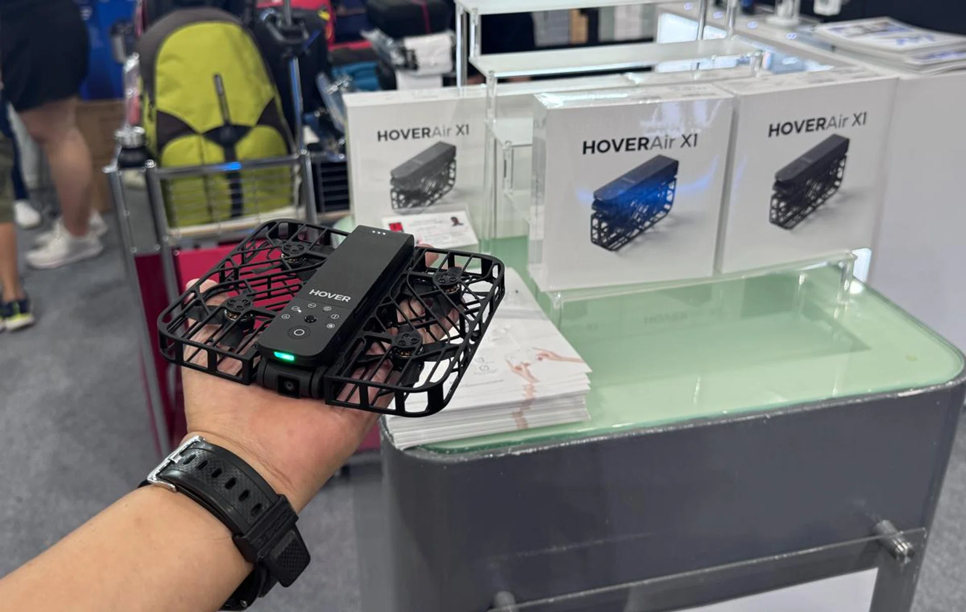 HoverAir X1 foldable drone. Photo: HWZ.