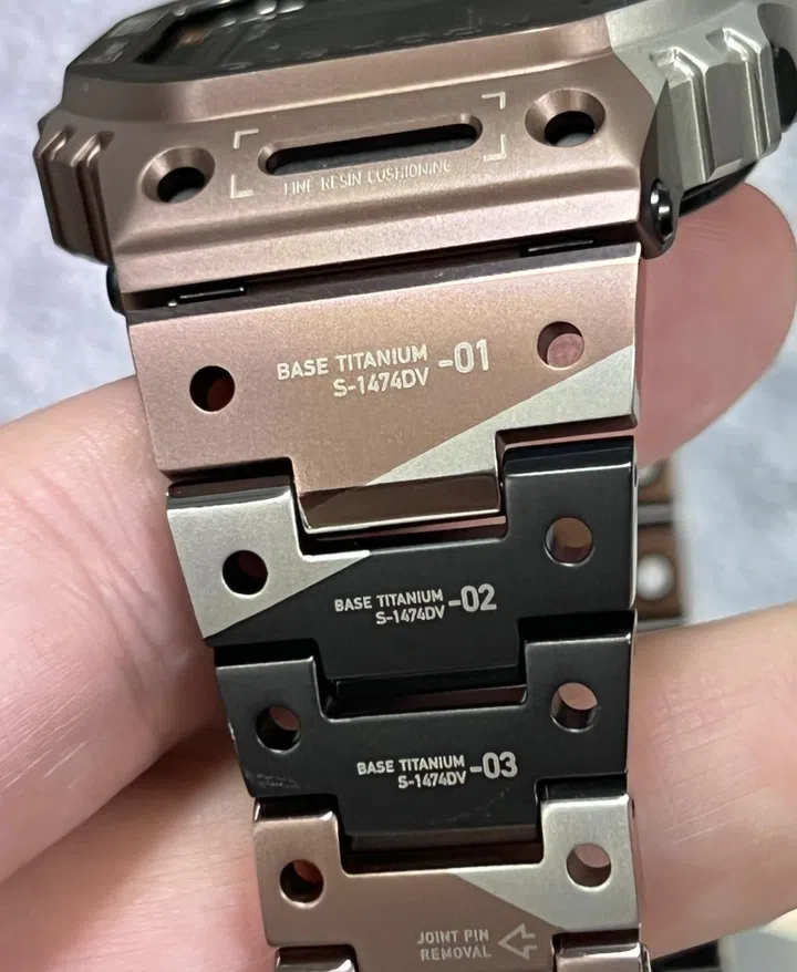 Yon won't forget that this bracelet is titanium.