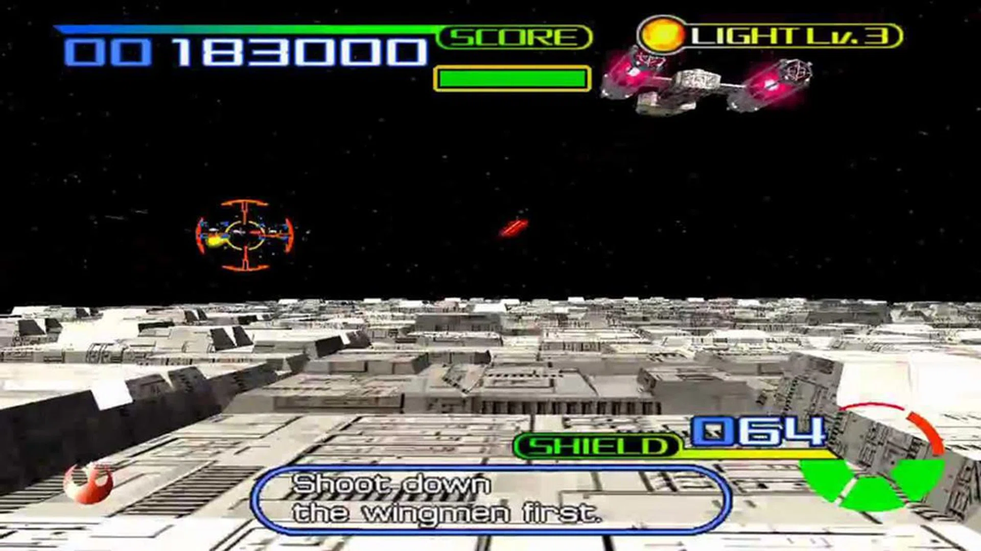 The game even had your score at the end of every stage appear in Aurebesh first before changing to English.