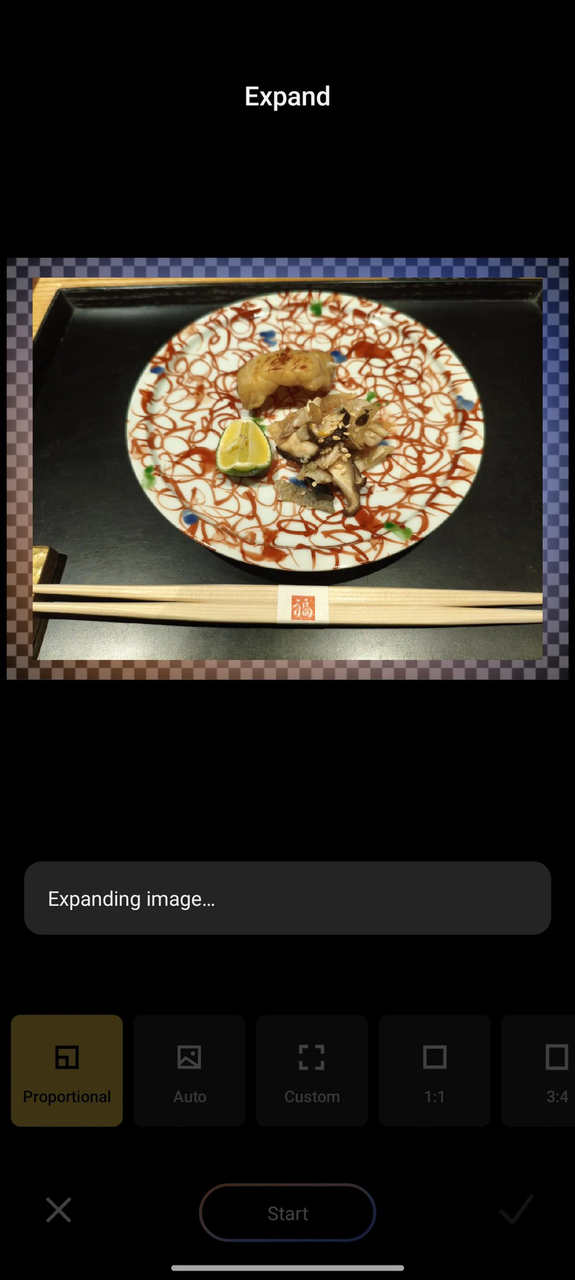AI expand. Photo: HWZ.