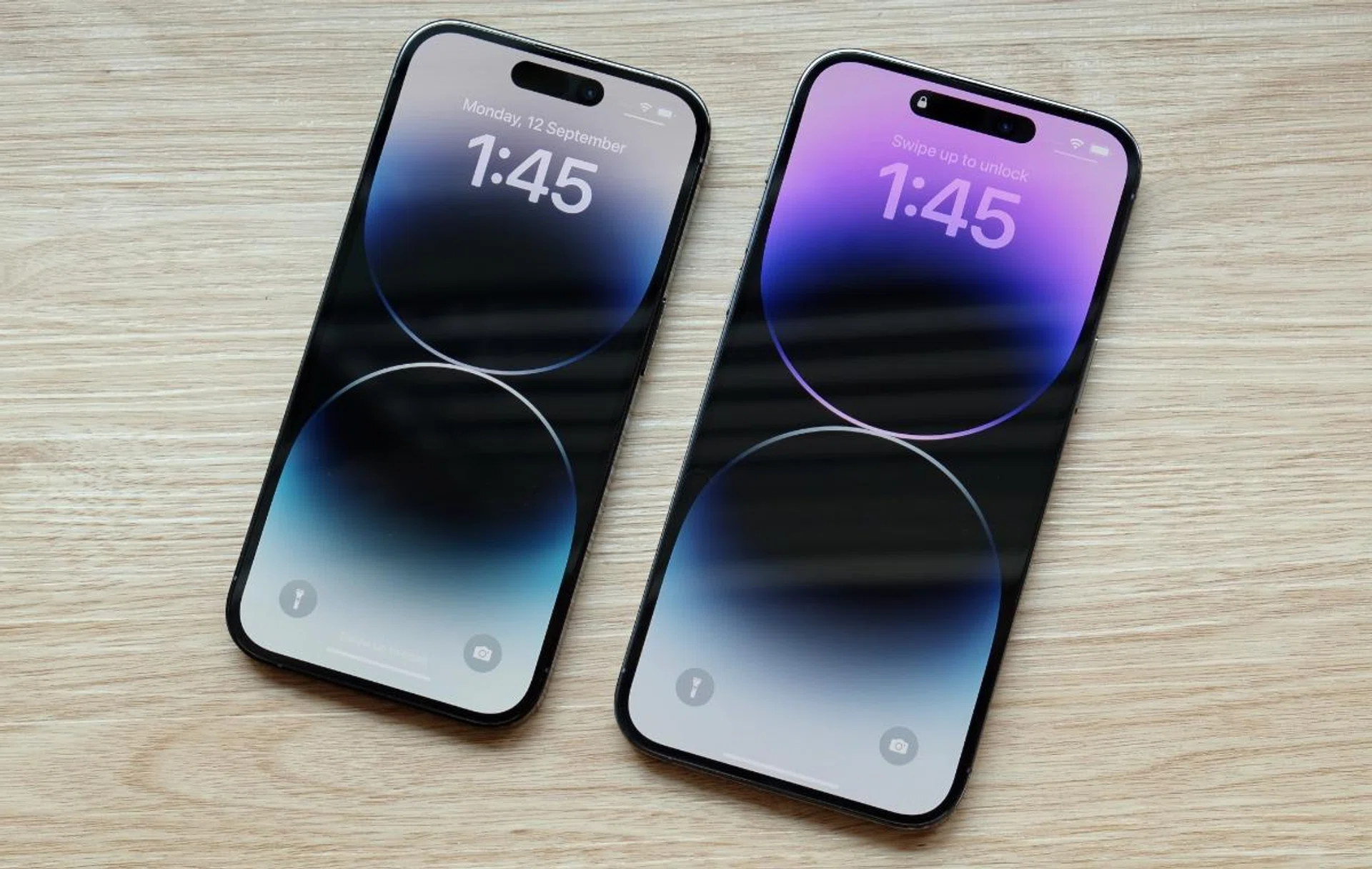 This is the iPhone 14 Pro and iPhone 14 Pro Max.