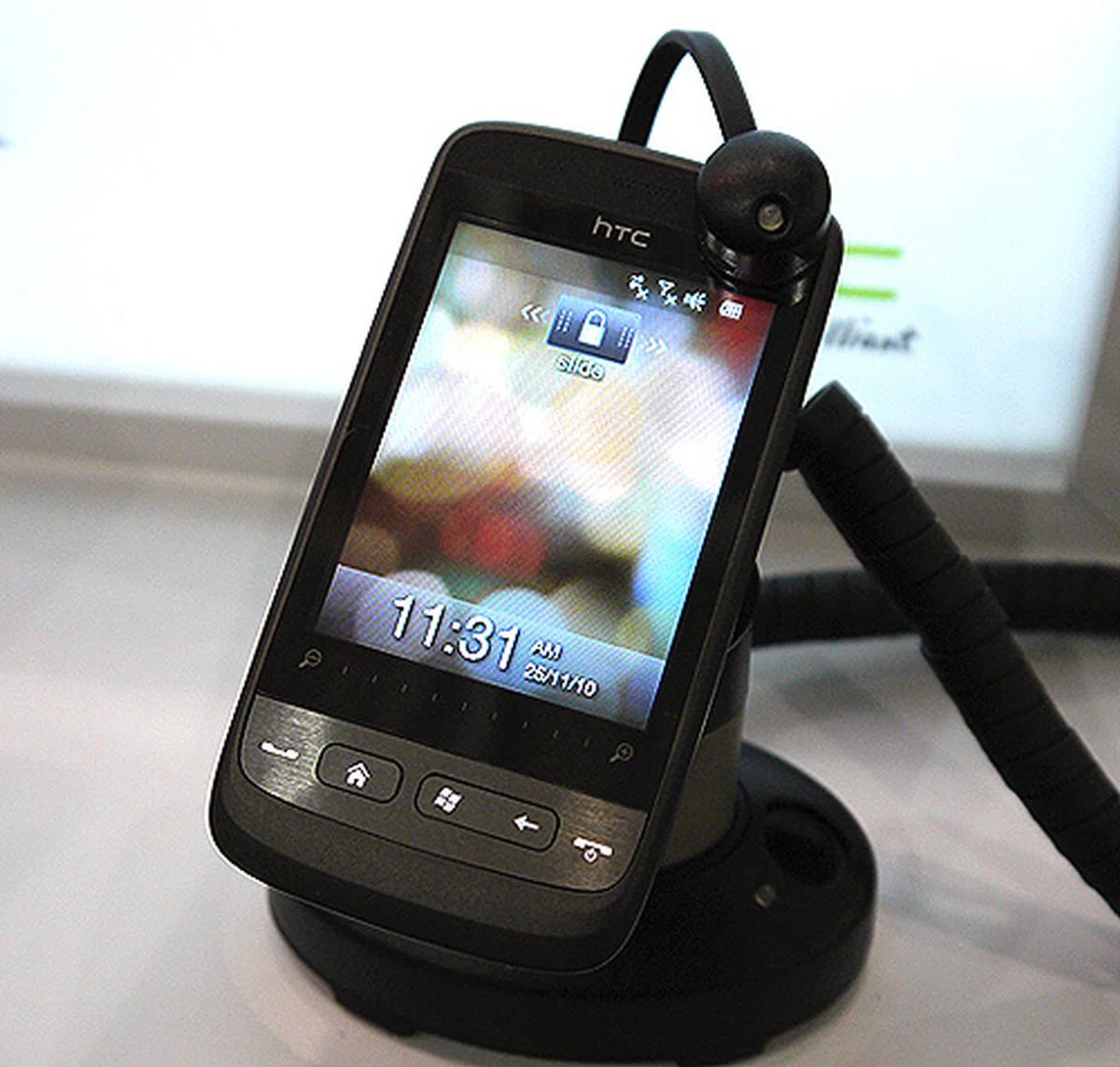 The HTC Touch2 comes in a non-camera version, perfect for those working in restricted areas. $398.