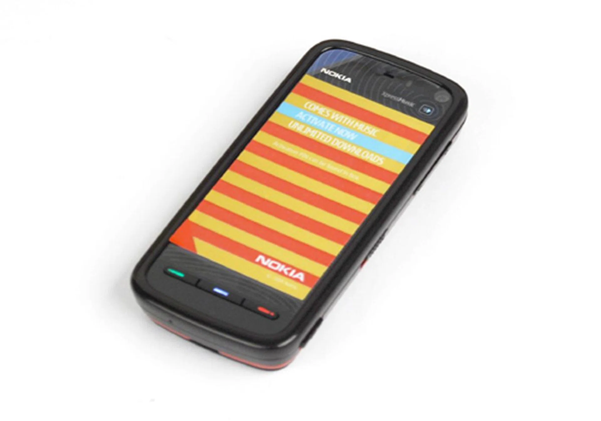 Nokia 5800 XpressMusic and Comes with Music