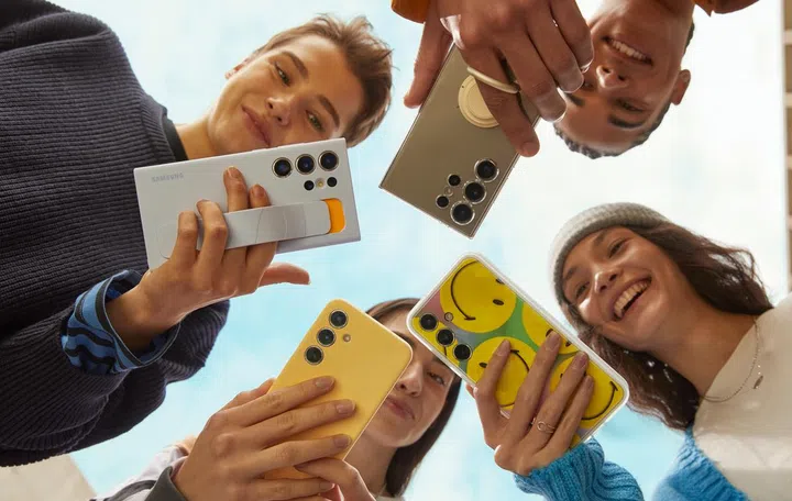 Samsung Galaxy S24 series.