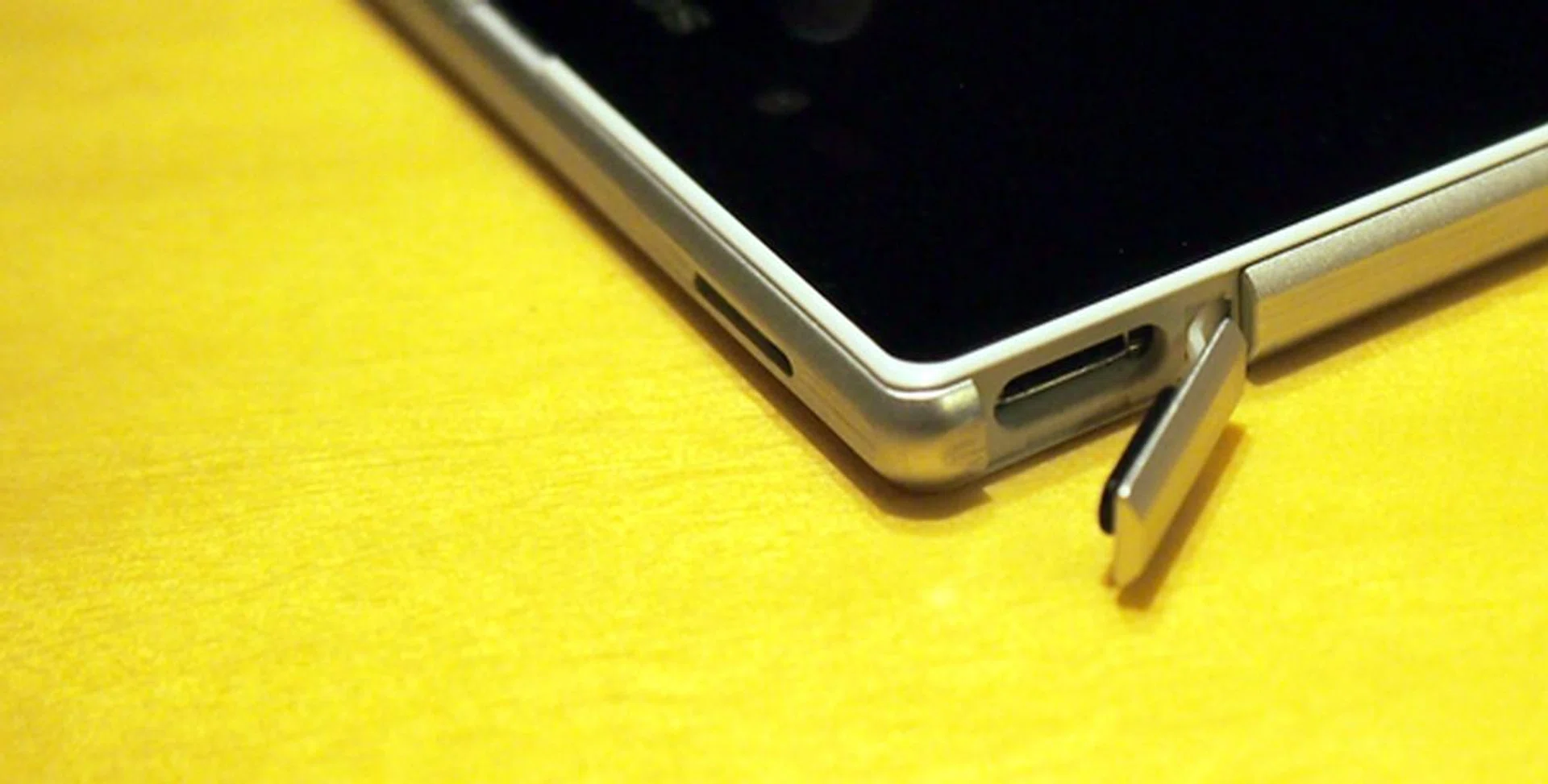 The micro-USB port is still located on the top left corner.